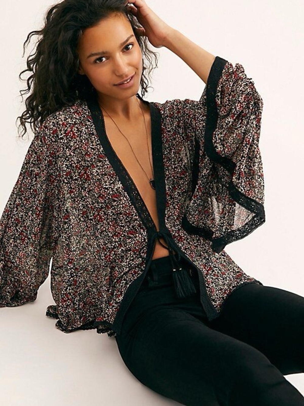 Free People Lola Kimono XS